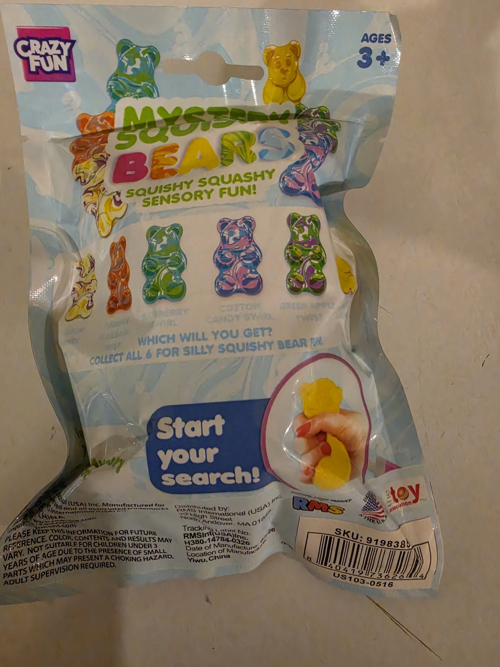 RMS Mystery Squishy Bears Series 3 - Picture 2 of 2